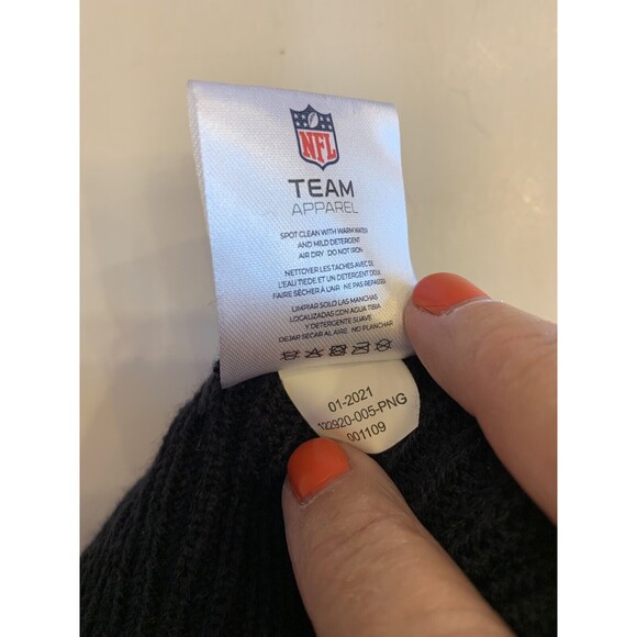 New Houston Texans Official NFL Beanie Cap Team Colors Unisex One Size Fits All - Picture 6 of 6